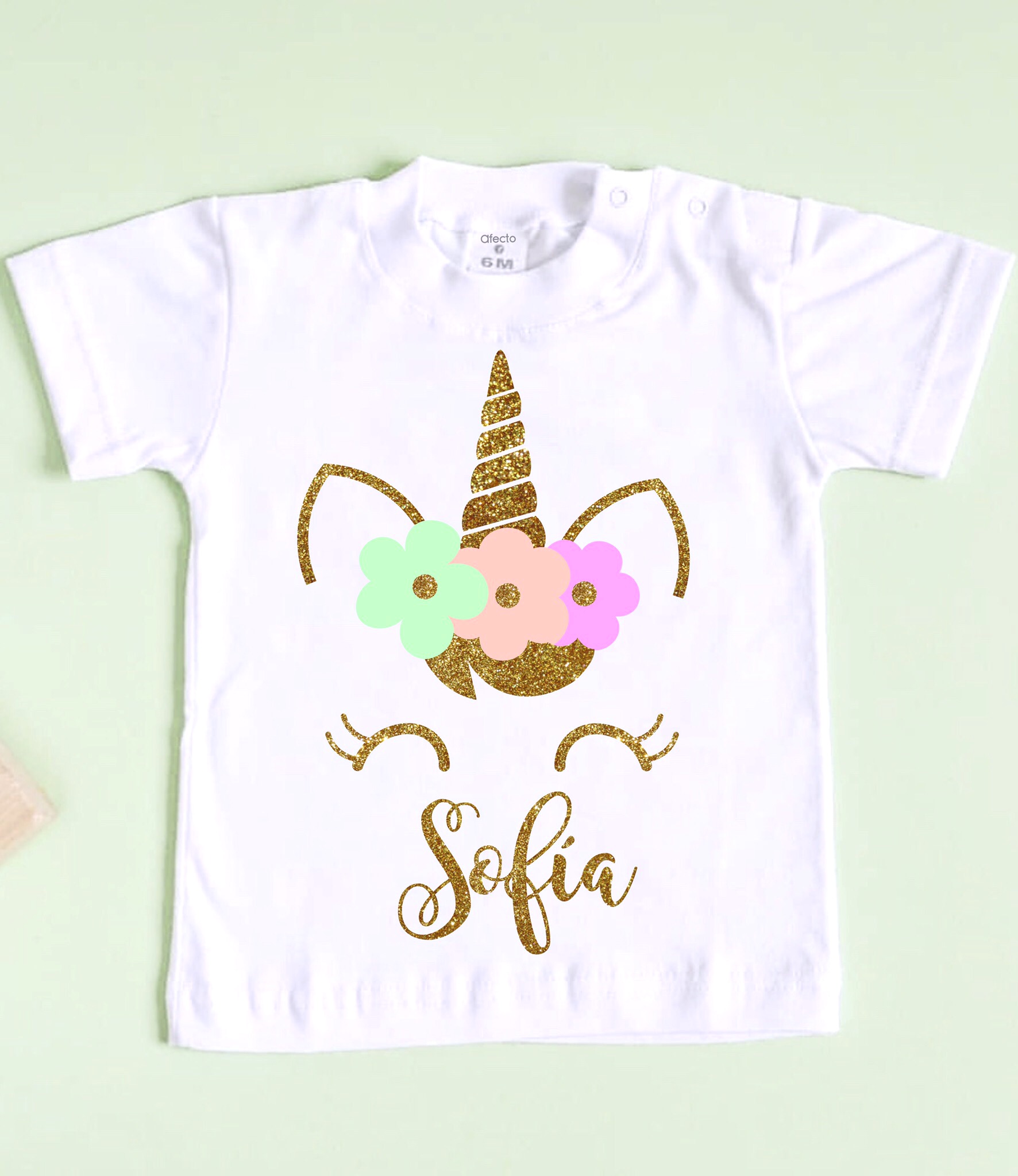 7 años unicornio numero 7 cumpleaños regalo niña' Camiseta premamá