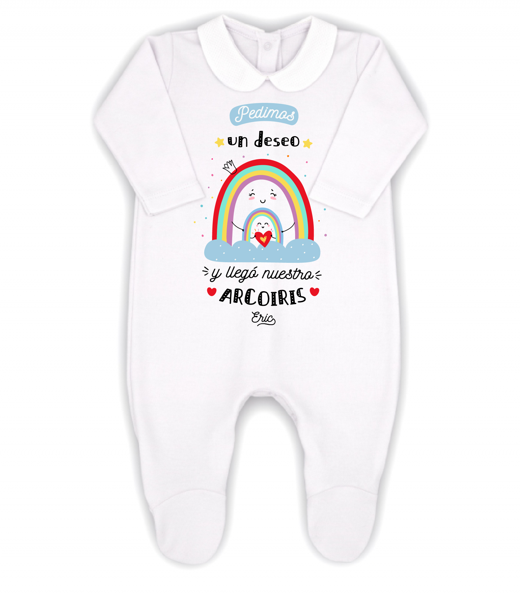 Barry abeja Ejecutar Pijama Bebe Personalizado "Acoíris" - Afecto | Baby Shop