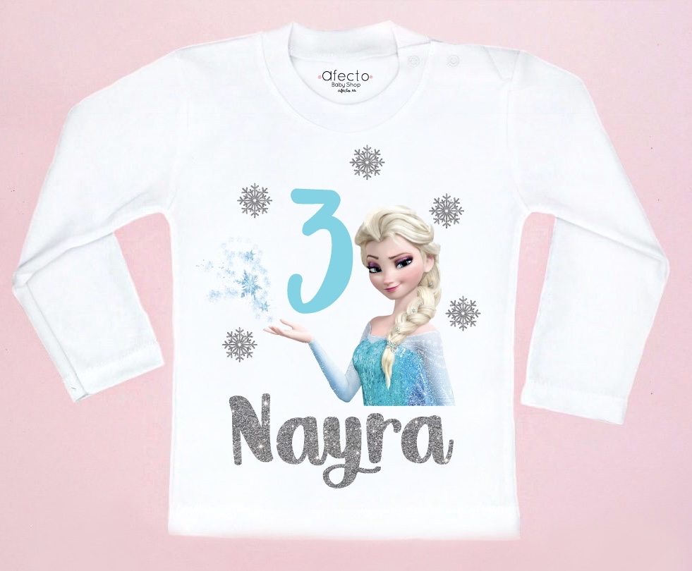 Camiseta Elsa Frozen - Afecto Baby