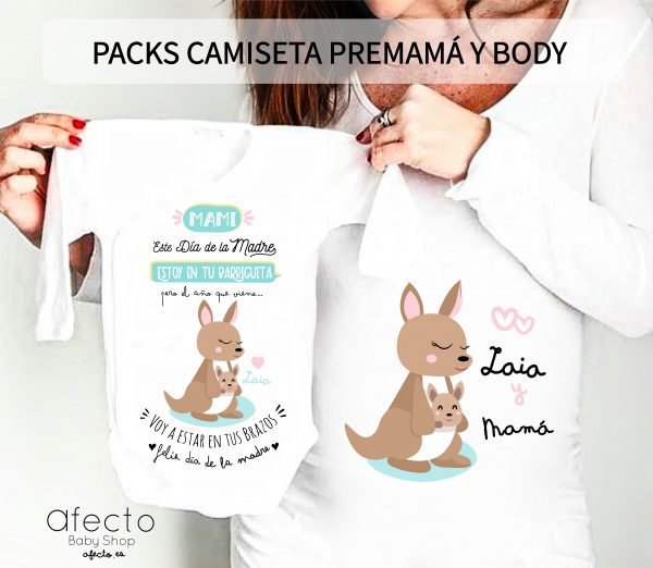 CAMISETAS EMBARAZADA PERSONALIZADAS
