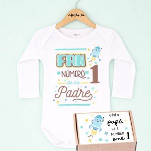 Body Fan de mi Papá Personalizado